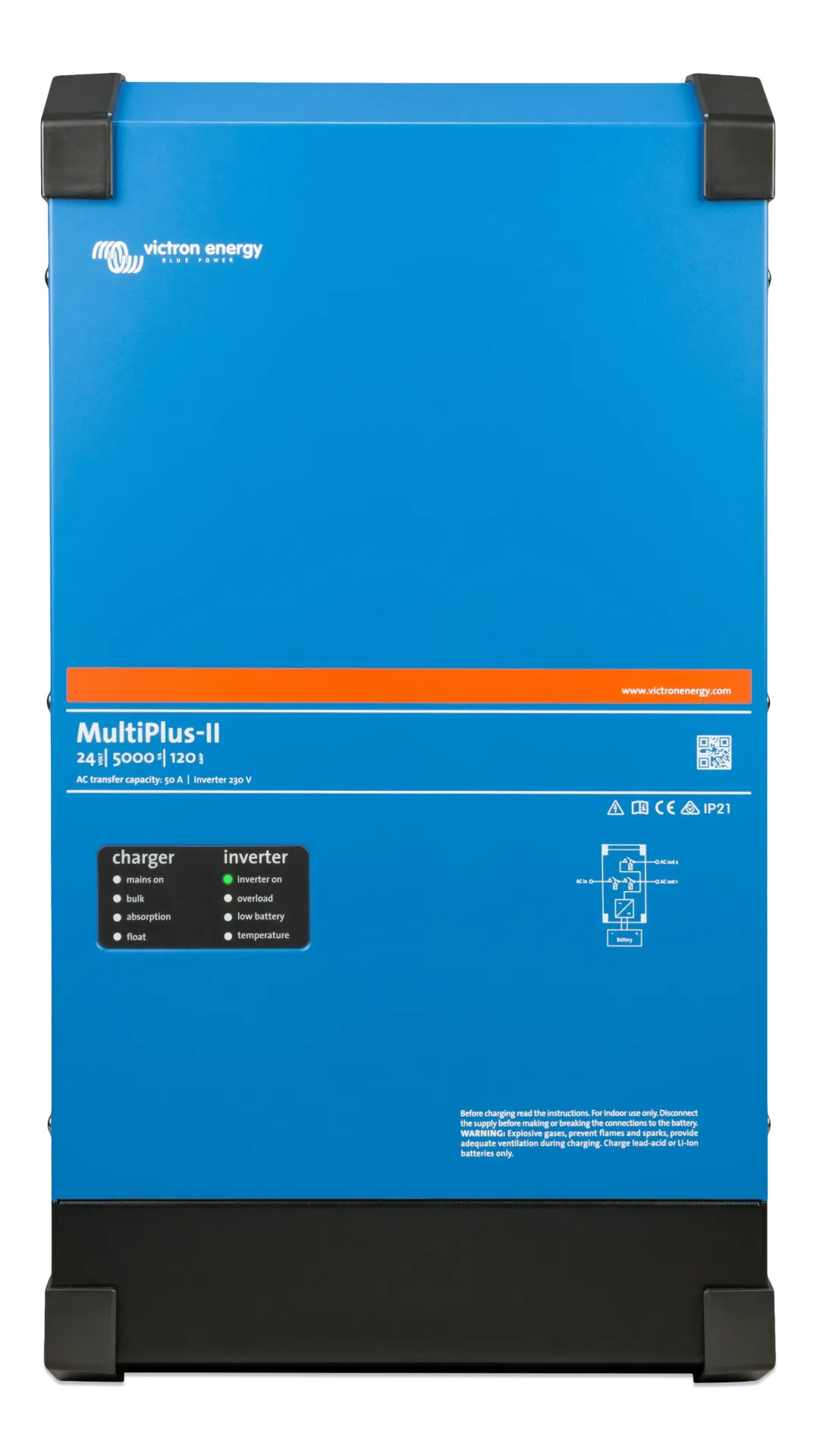 [PMP242305102] MultiPlus-II 24/3000/70-50 120V (UL 458)